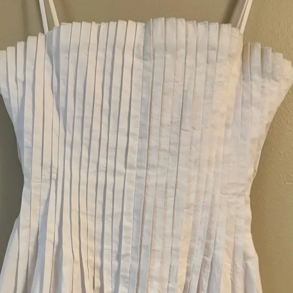 NEW STAUD mini bella dress in white - Picture 8 of 13